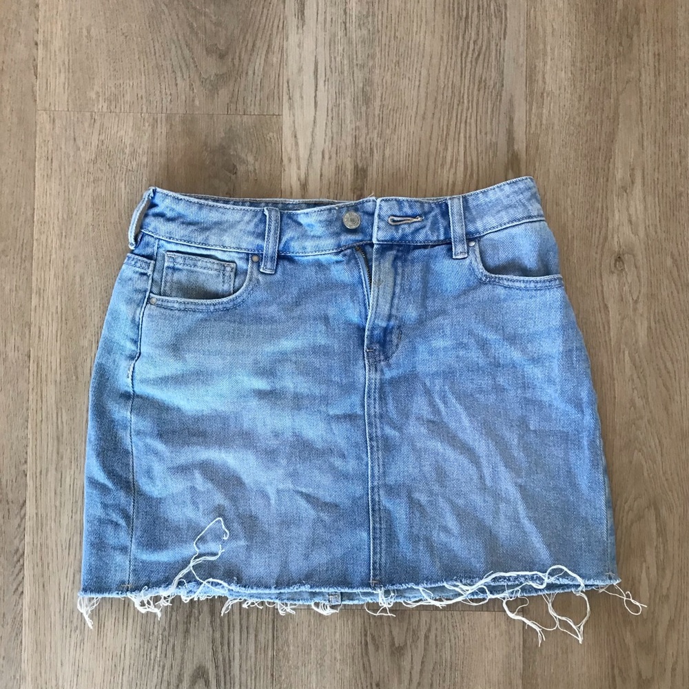 pacsun denim skirt